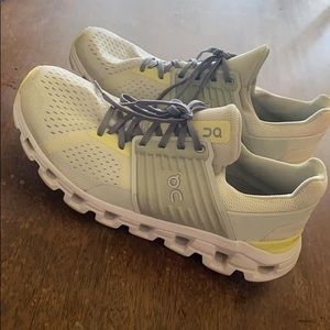 On cloud shoes!